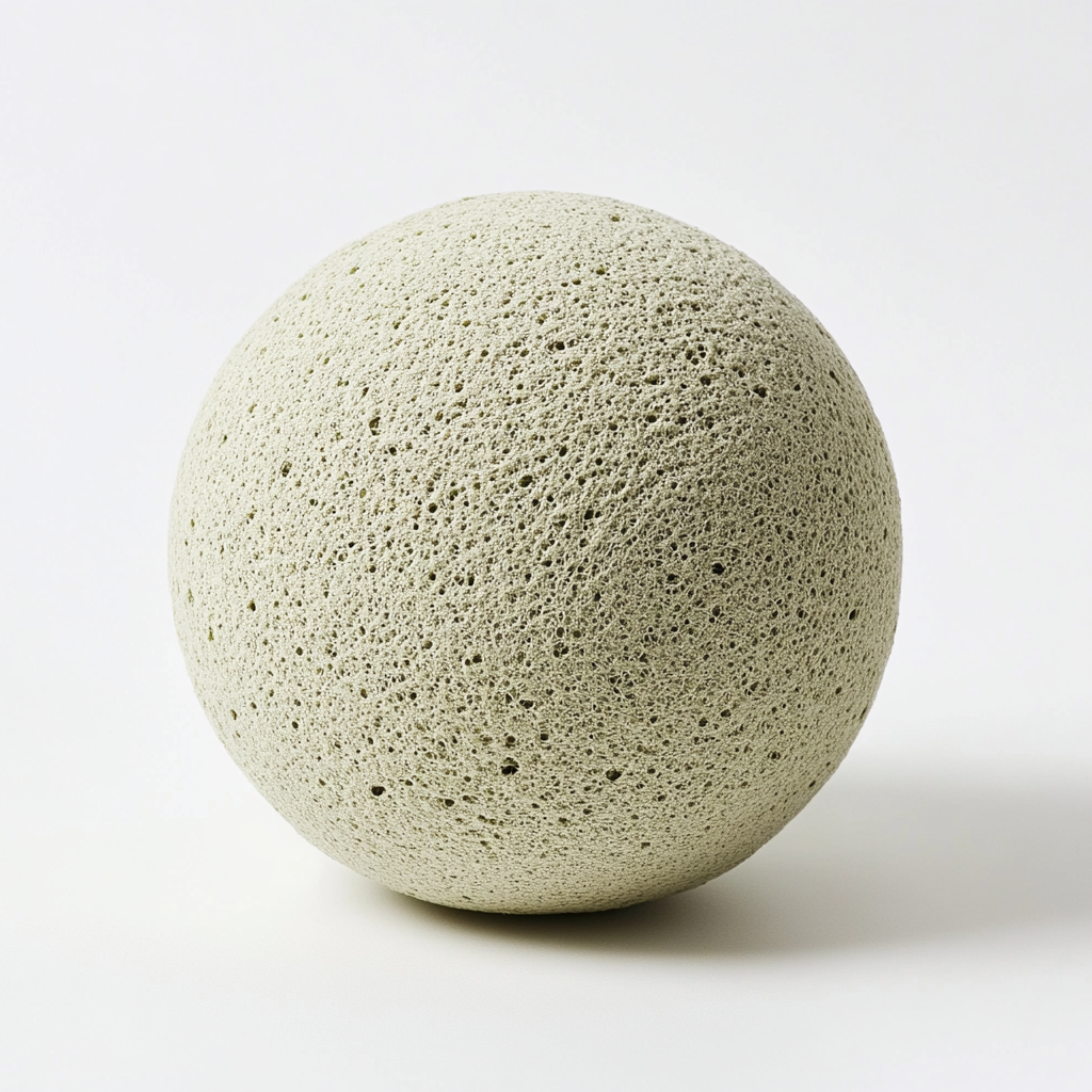 Plvxk Exfoliating Bath Ball - Natural Plant-Fiber Loofah for Deep Cleansing - Removes Dead Skin - Improves Circulation - Sustainable Body Scrubber