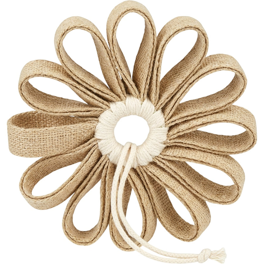 Plvxk Woven Ramie Loop Wash Ball Natural